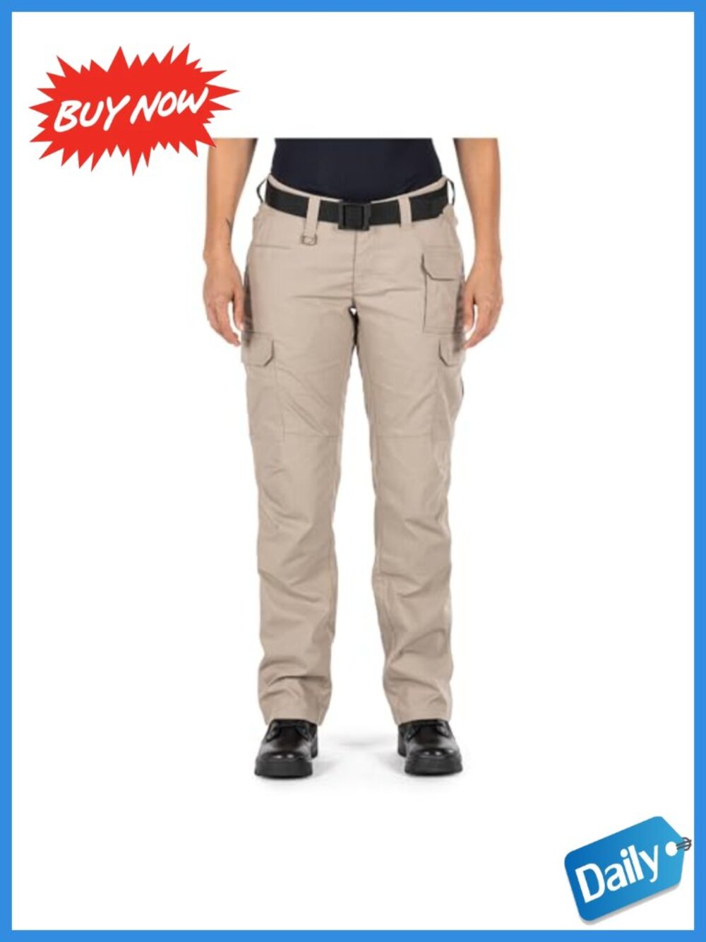 Tactical Cargo Work Pants Lightweight Ripstop Stretch Utility - Picture 3 of 6